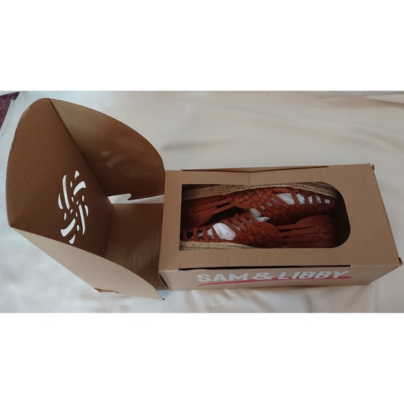 Brown Sam & Libby Asha Espadrille Saddle Shoes - Picture 4 of 11